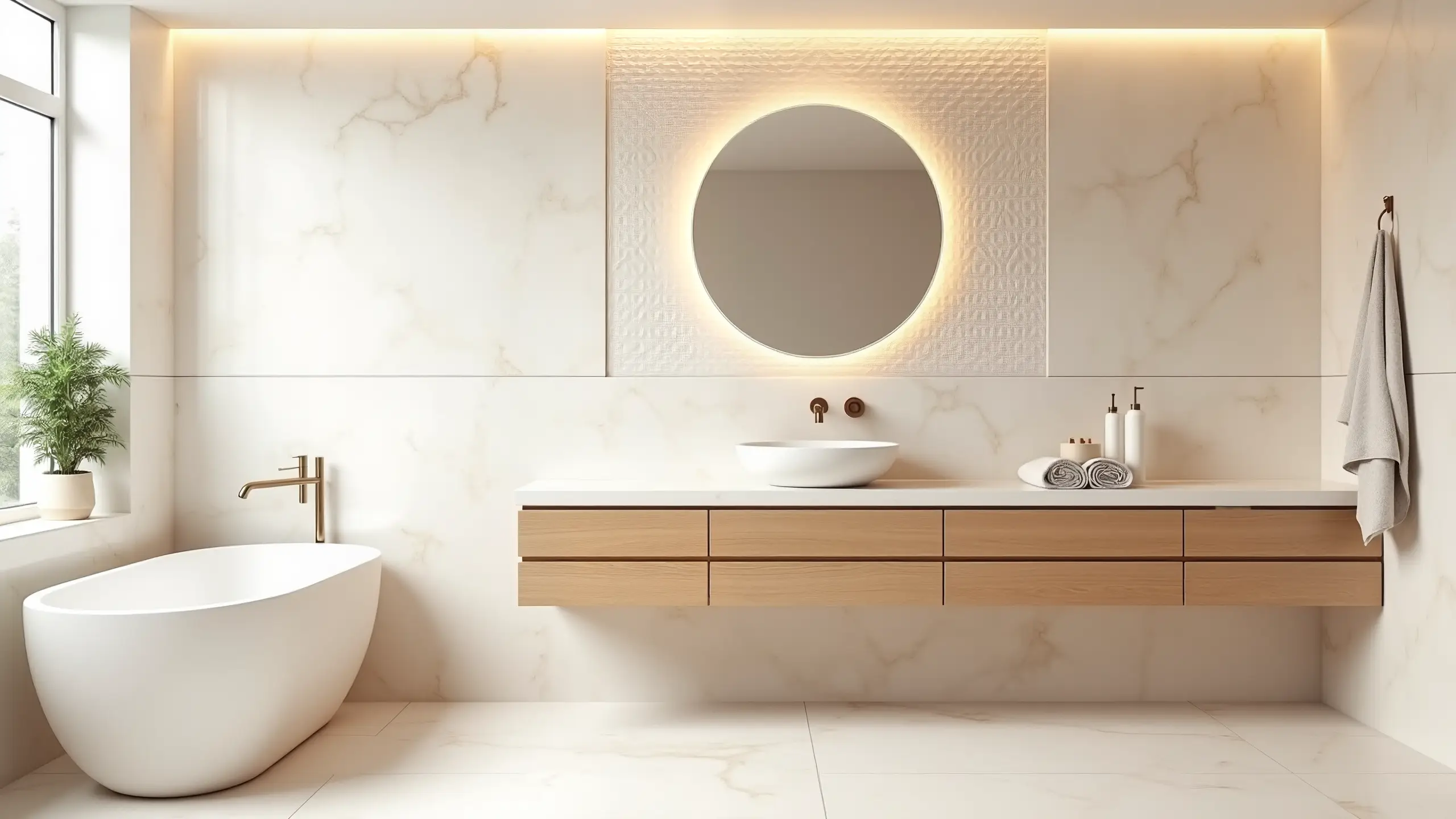 Luxury bathroom renovation for Villa in Ibiza