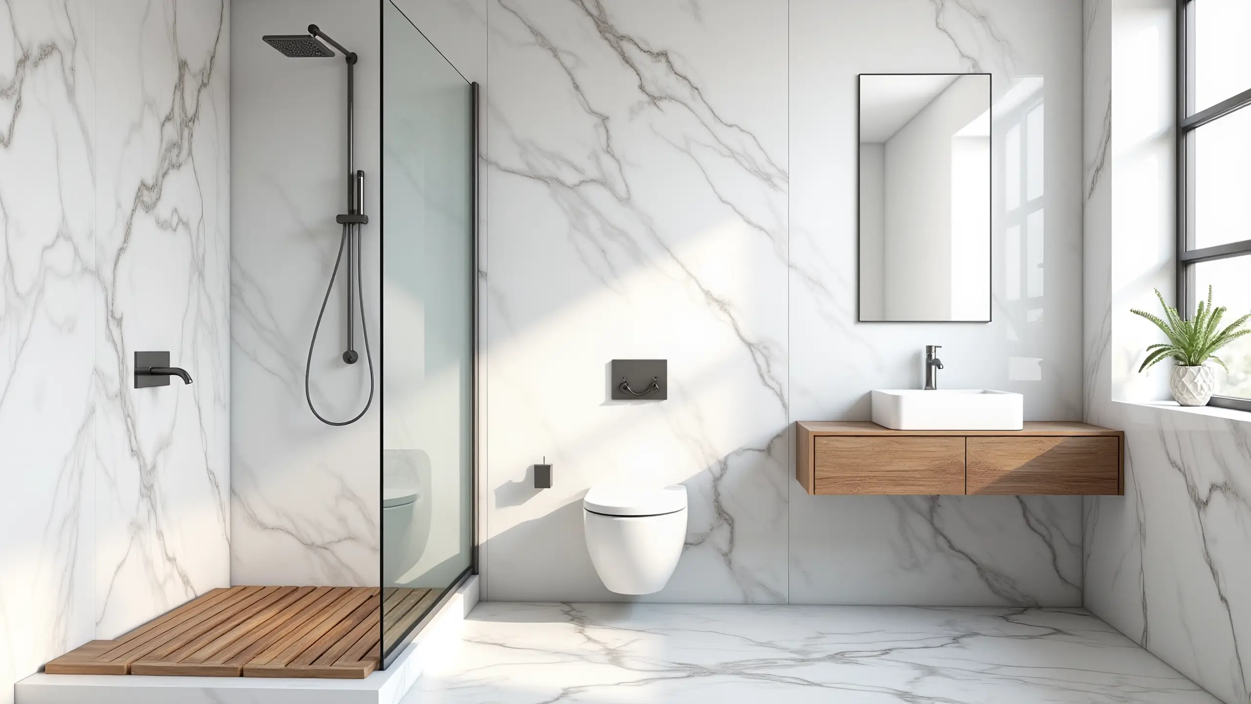 Bathroom vanity unit installation in Ibiza