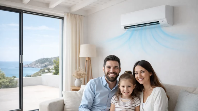 Air Conditioning Installation in Ibiza Villa