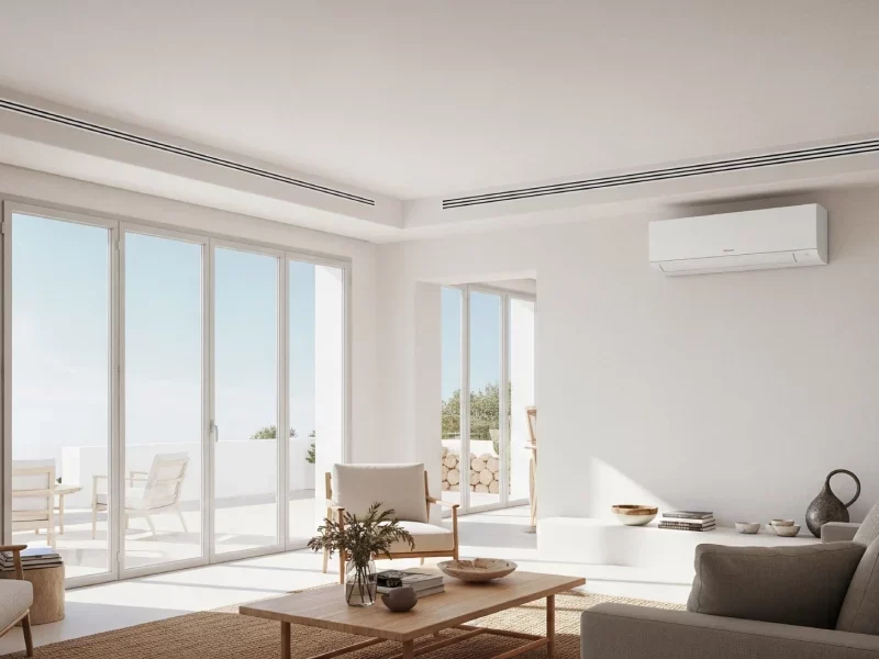 Wall smoothing and interior painting in Ibiza